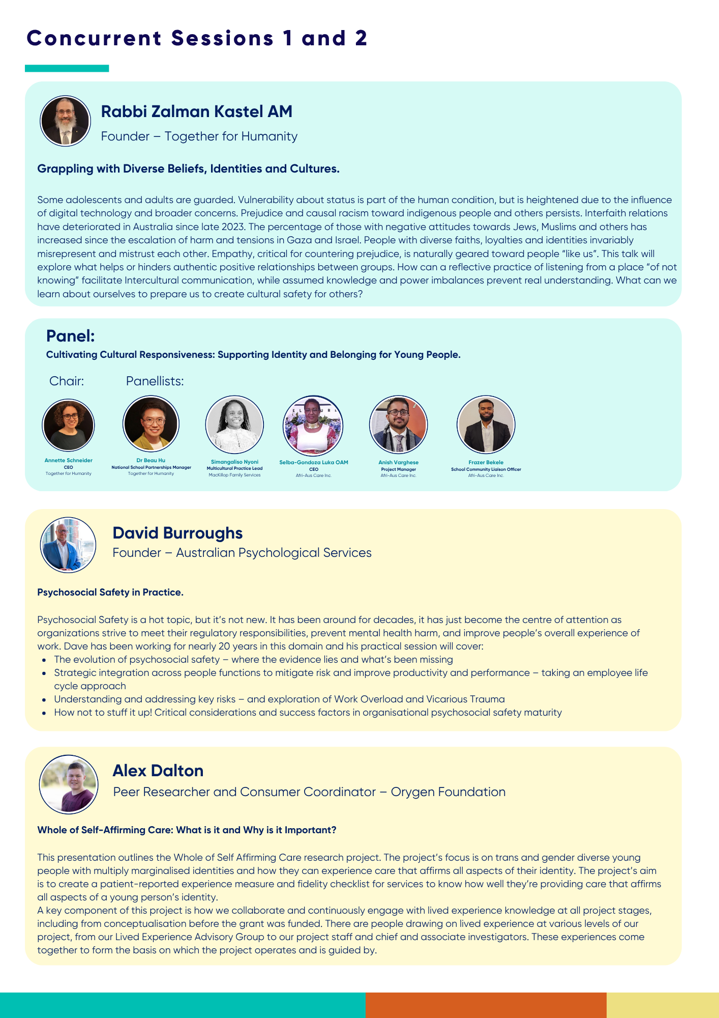 Conference Abstracts 1